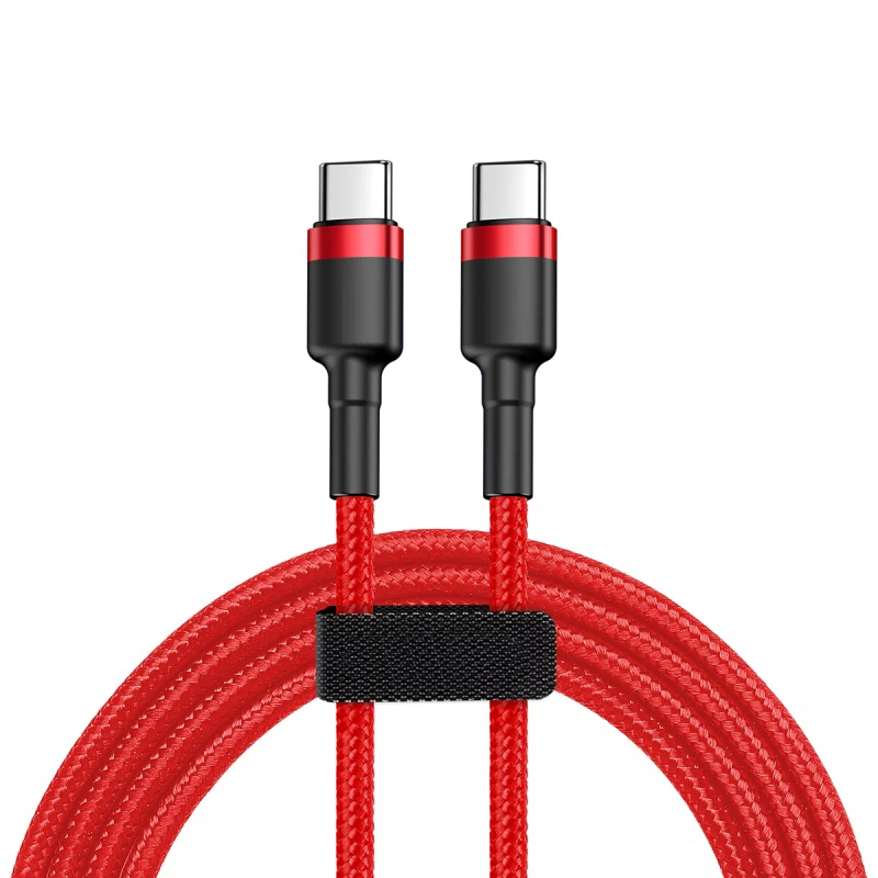 

Original usb c to usb c cable for apple macbook pro xiaomi notebook air type-c to type-c cable fast charging usb pd charger 2m