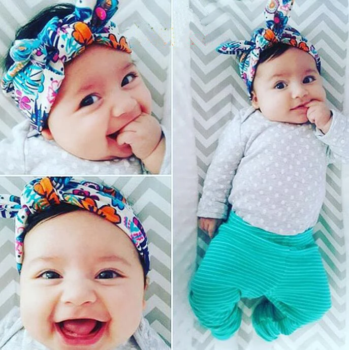 soft hair bands for babies
