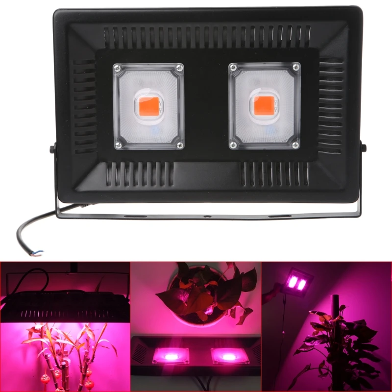 

YAM IP67 Waterproof 100W Aluminum COB LED Grow Light For Indoor Hydroponic Plant
