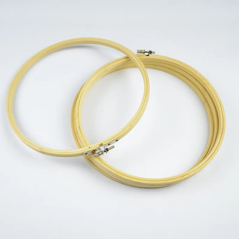 

17 cm Small Embroidery Bamboo Hoop Chinese Cross Stitch Frames Rround Small Hoops Handmade Arts Crafts Tool & Home Decoration