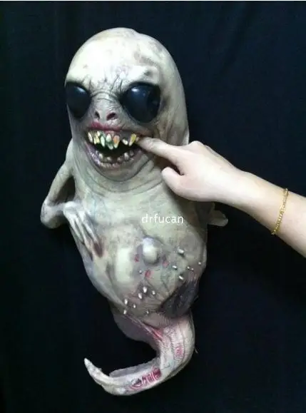 Halloween demonio horrible el Cosplay muertos malos apoyos Alien Bloo