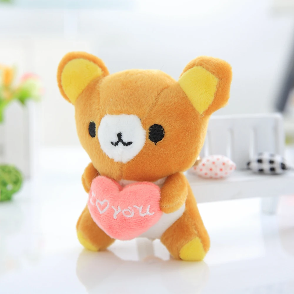 Милый плюшевый мишка Rilakkuma, расслабляющий медведь, плюшевая игрушка, плюшевый мишка, подушка, подарок для девочки, рождественский подарок