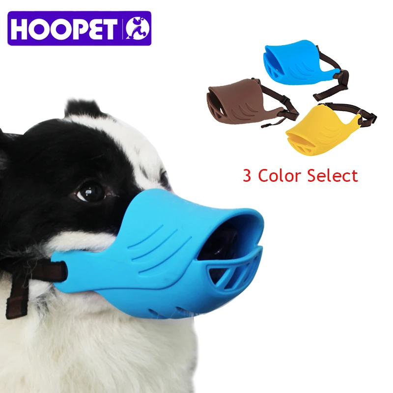 

HOOPET Dog Muzzle Mouth Cap Basket Adjustable Muzzle Mask for Puppy Dog Chew Limited Product