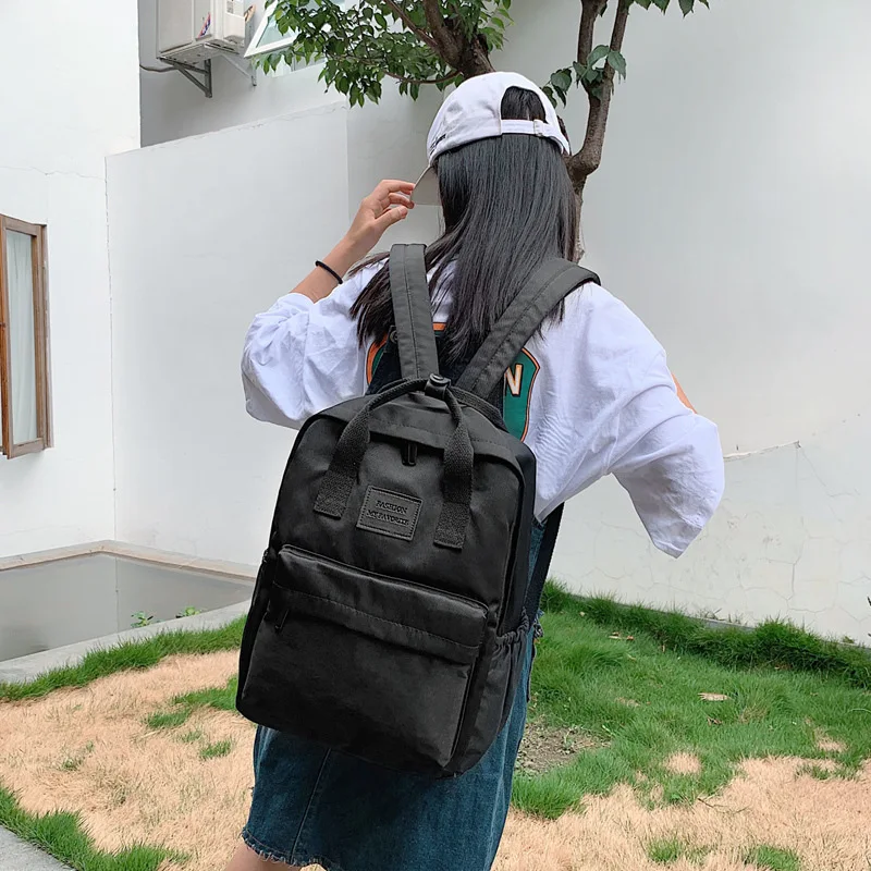 Школьный рюкзак для девочек, школьные сумки для девочек-подростков 2019, летний рюкзак для подростков, женский рюкзак, большой нейлоновый