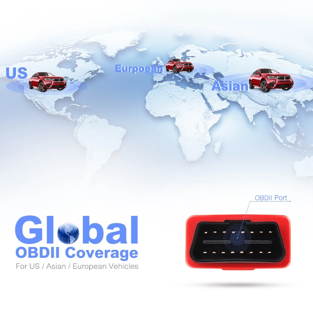 OBDII COVERAGE FOR US ASIAN EUROPEAN