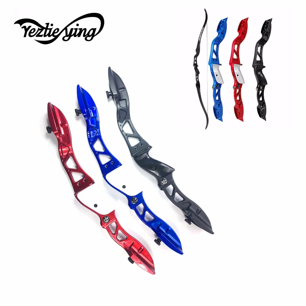 

3 Colors 66 inches Recurve Bow 20-32 lbs Aluminum Alloy Handle and Maple Wood Backed High Strength Fiberglass Limbs Arco Recurv