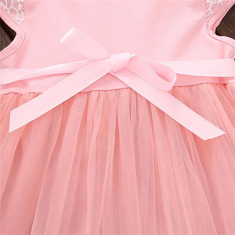 2019 New cute Toddler Baby Girls Summer Floral Dress Princess Party Wedding Tulle Dresses baby show gifts (28)