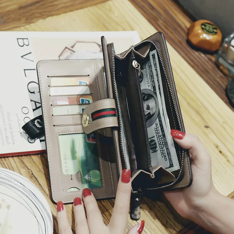 

Wallets Women's Purse Carteras Mujer Monederos Para Portfel Female PurseS Women Wallet Portefeuille Femme pochette luxury