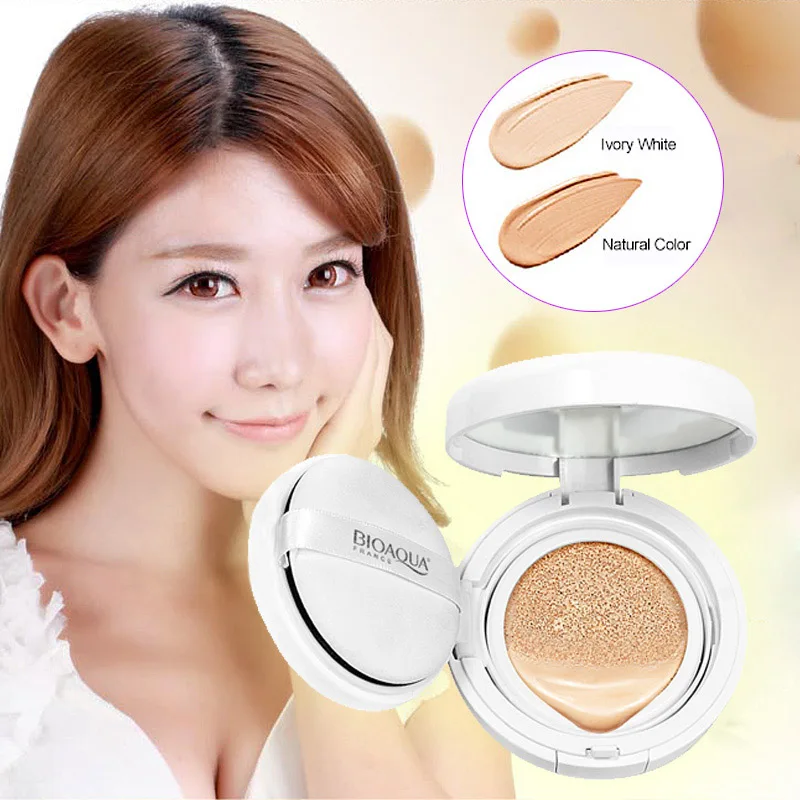 

Bioaqua Air Cushion BB Cream Concealer Moisturizing Foundation Makeup Bare Strong Whitening Face Beauty Make Up