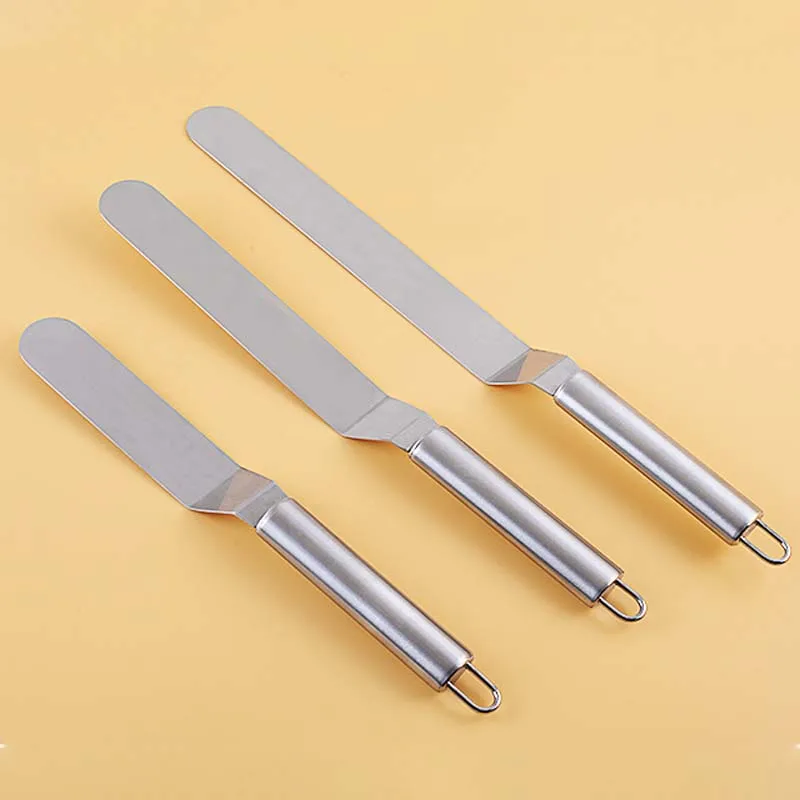 Cake Decorating Tools Stainless Steel Baking & Pastry Tools Portable Cream Spatula Cake Butter Accessories Kitchen Gadgets