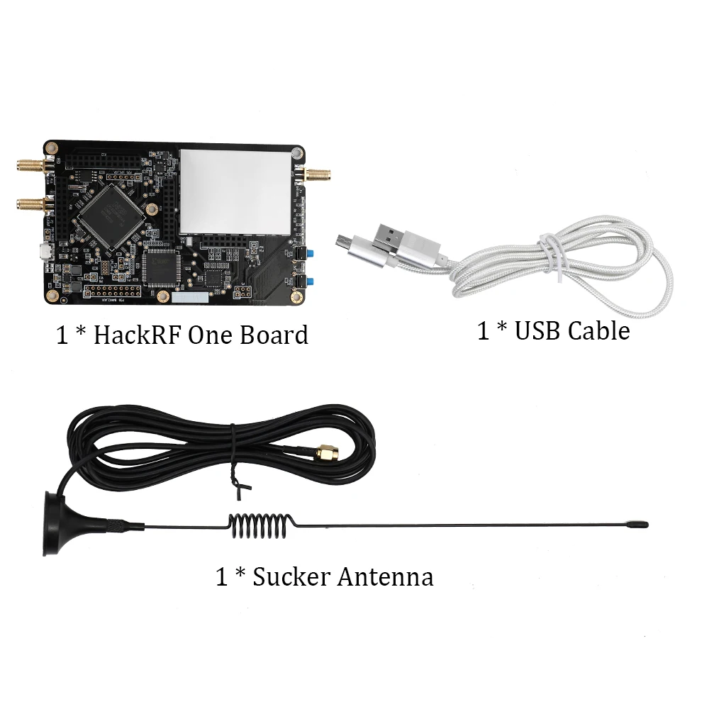 HackRF один донгл приемник Ham радио программное радио платформа макетная плата RTL SDR Demo Board Kit 1 МГц-6 ГГц