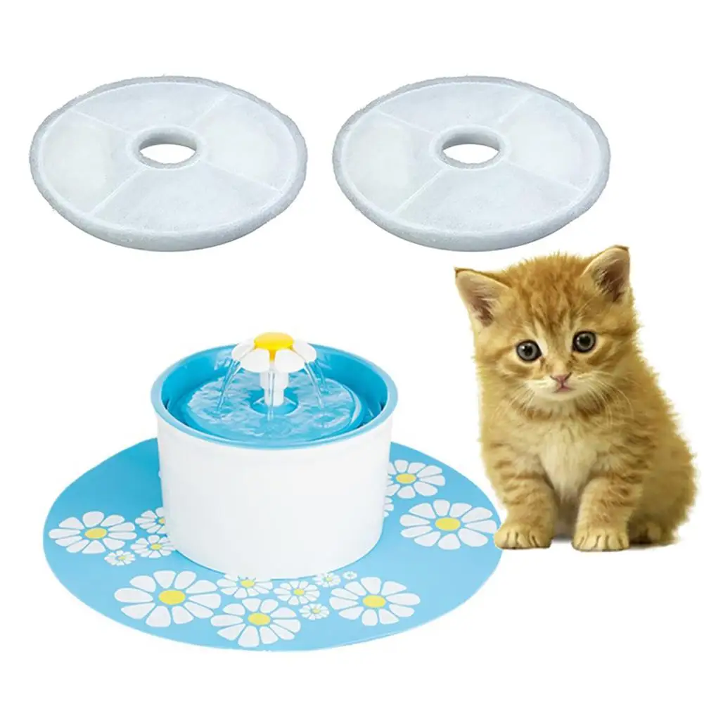 2 шт. фильтр для автоматического прочного питомца для кошек, собак, котят щенка фонтан с питьевой водой инструмент gatos acessorios