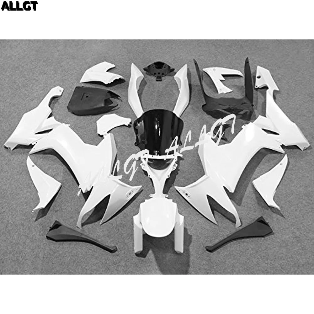 Черный, белый цвет мотоцикла обтекатели комплект для Kawasaki Ninja ZX-10R ZX10R 2008 2009 2010 набор впрыскивателей