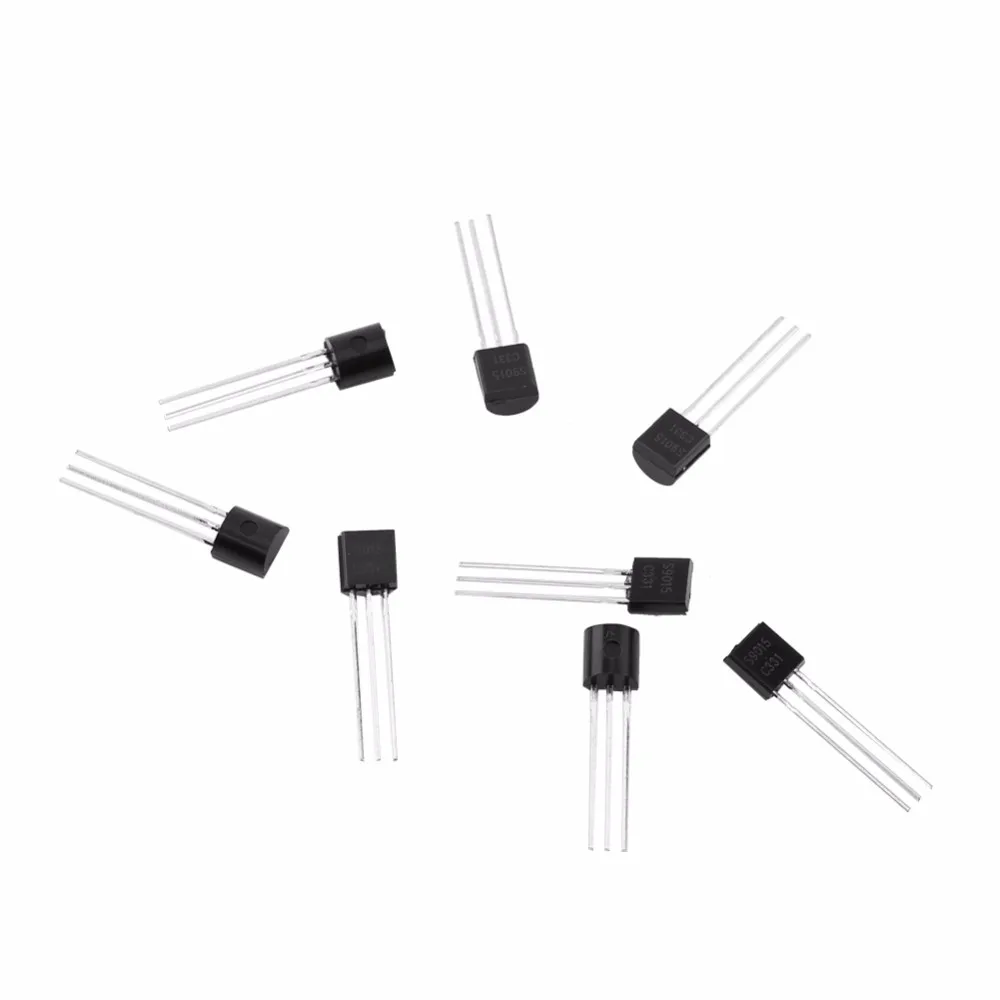 600 шт./компл. полупроводниковых триодов, электронная схема питания трехштырьковый транзистор TO-92 ассортимент транзистор в наборе 15 типы смешанные