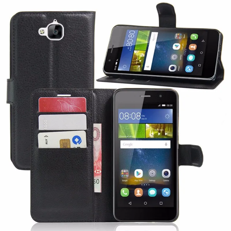 

GFC Case for HUAWEI Y6 Pro Y 6 Y6Pro 6Pro TIT-AL00 TIT-CL00 TIT-L01 5.0" Case Flip Phone Leather Cover Honor 4C Pro TIT AL00 L01