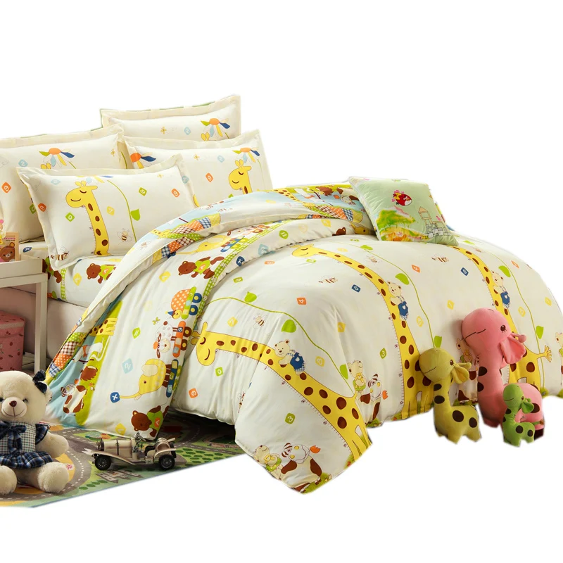 cartoon duvet cover sets 4pc bedding set 4pcs for children ...