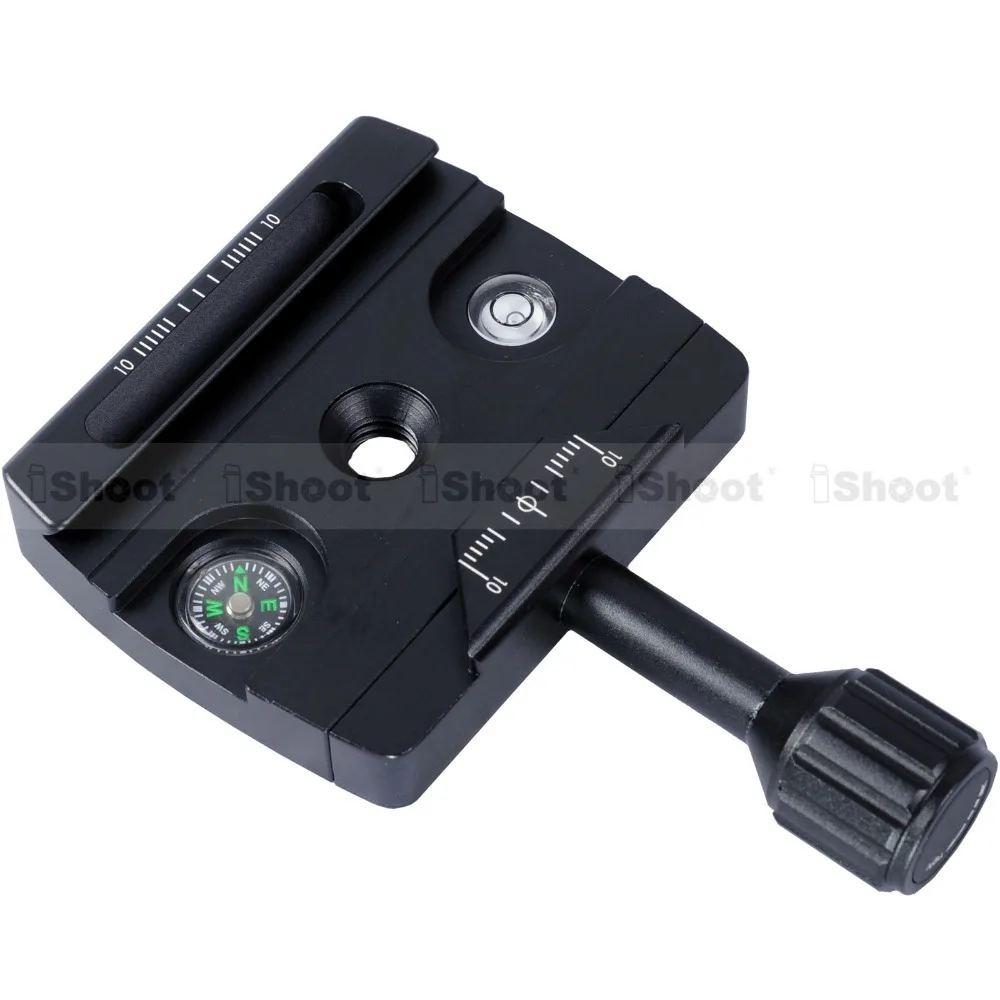 Зажим для Manfrotto 490 494 496 498 054 055 057, 200PL 410PL, RRS BH55 BH40 BH30 BH25, Arca Fit шаровая Головка быстросъемная пластина