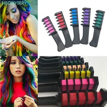 Модный дизайн, цветные карандаши для волос, краска для волос, мел с расческой, временная тушь для волос, краска для волос, Средства для укладки