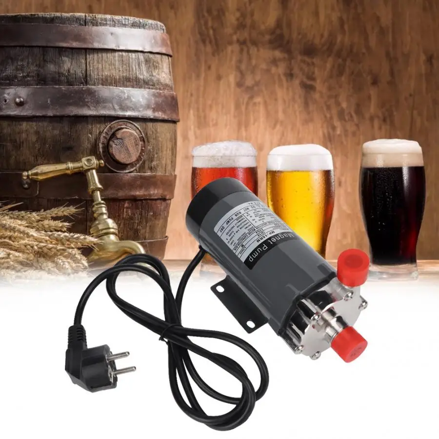 Homebrew пивной насос из нержавеющей стали высокотемпературный устойчивый Магнитный ПИВОВАРЕНИЕ хмель насос