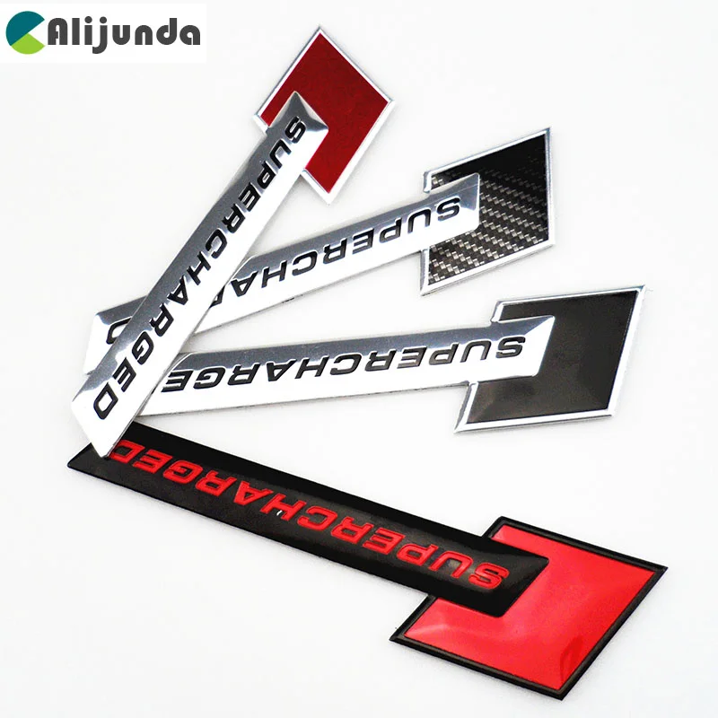 New 3D Metal Motorsport SUPERCHARGED Car styling Emblem Badge Sticker for Audi A-series C-series S-series SQ-series RS-series | Автомобили