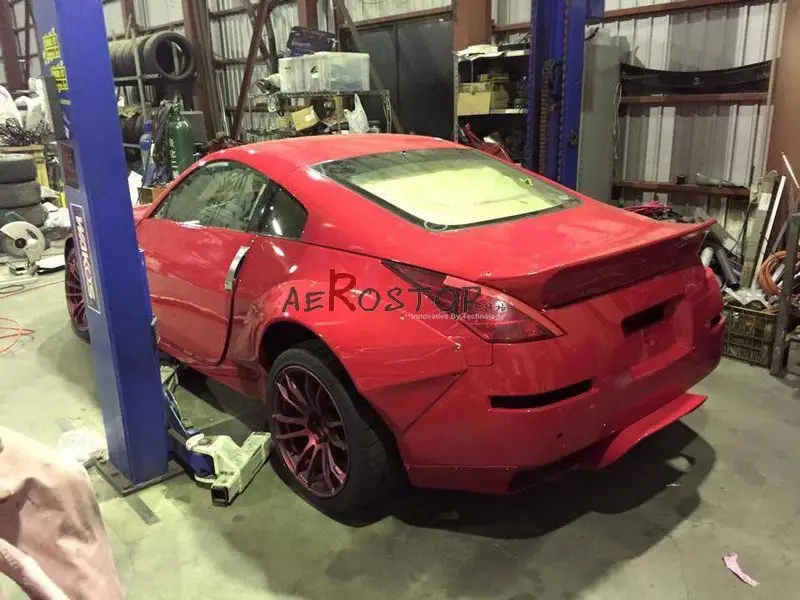 350Z Z33 FAIRLADY ROCKET BUNNY ствол крыло стеклопластиковое стекло