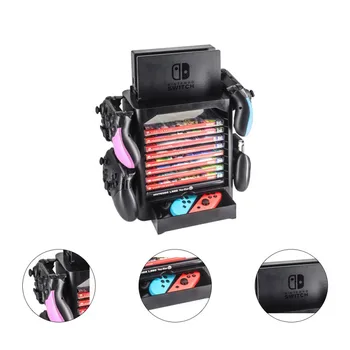 

New Multifunctional Storage Bracket Display Shelf Disc Card Holder Stand for Nintendo Switch Host Switch Controllers Accessories