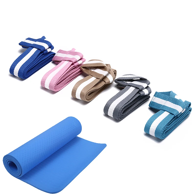 Portable Yoga Mat Ajustable Carrier Shoulder Carry Strap Sling Sports