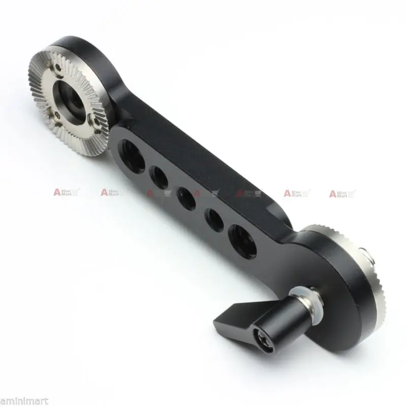 

ARRI Type Rosette Rod Clamp Dog Bone Block Extension Arm fr 15mm Rod Support