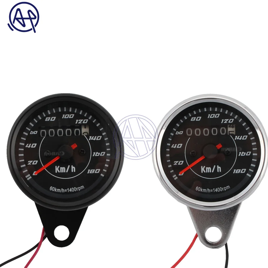 Universal For Honda Motorcycle Tachometer Gauge Odometer Dual 12V