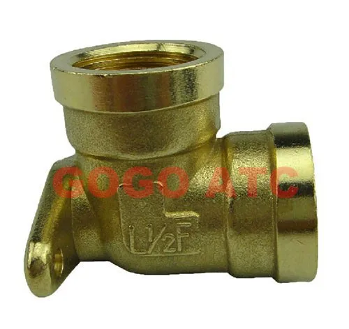 1-2 L type water elbow M to M with seat 1-1