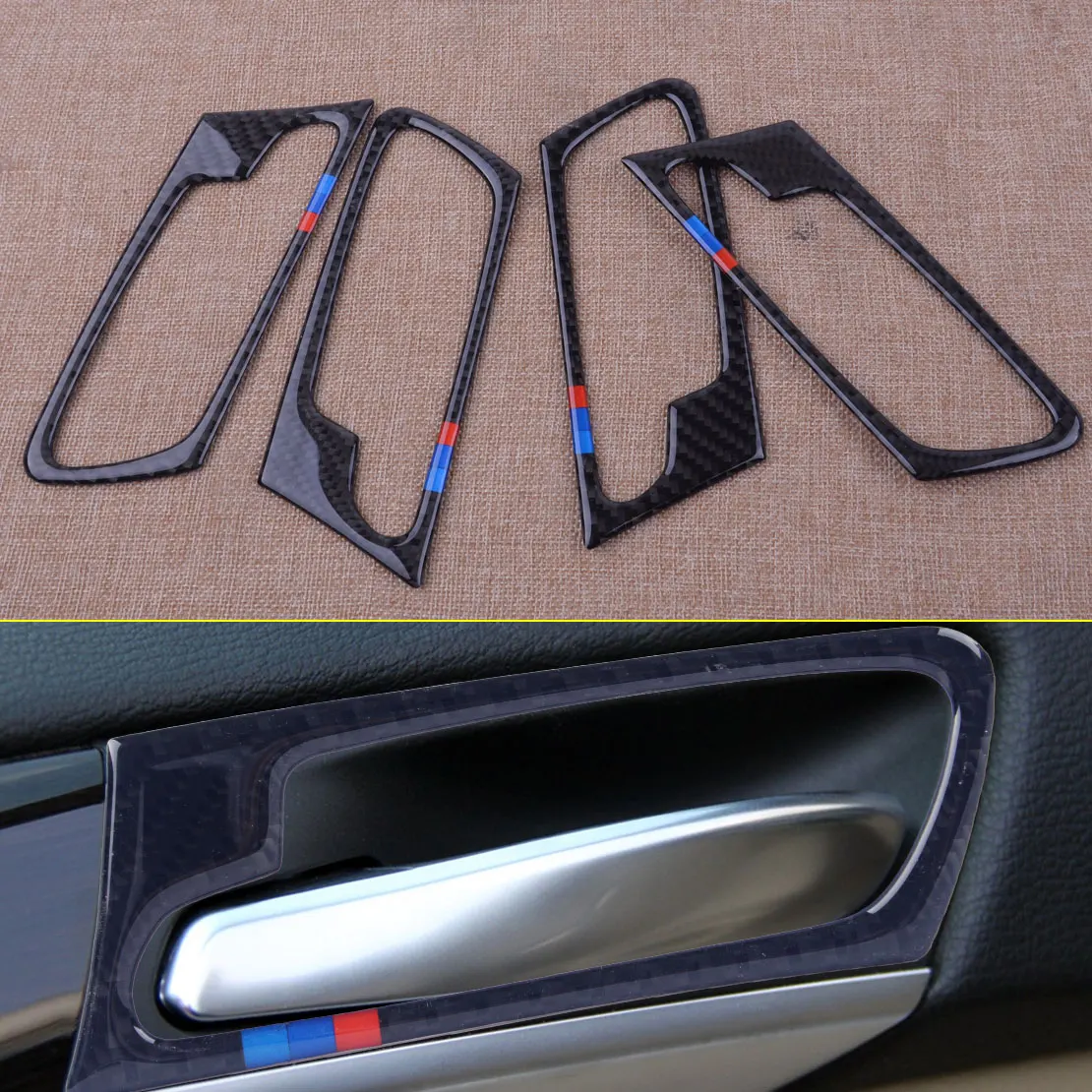 Interior Door Handles Paint Body Trim Citall Car Carbon