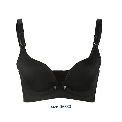 New cotton Maternity Bra Wireless Front Button