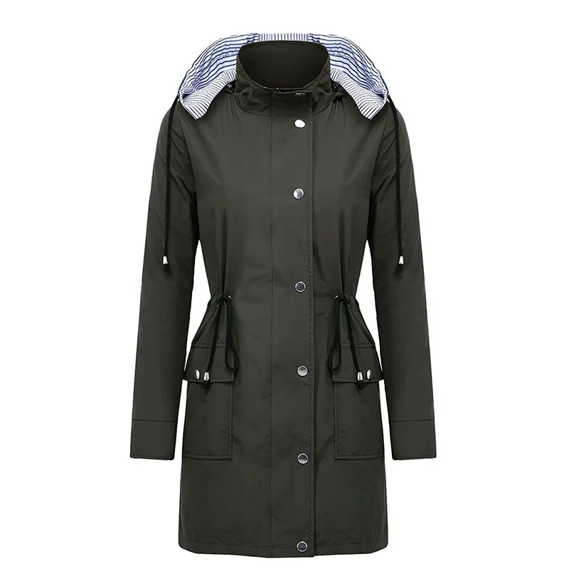 Модный Тренч для женщин длинное зимнее пальто для женщин плюс размер Casaco водонепроницаемая одежда 2019 sobretudo feminino