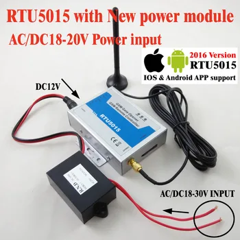 

Free shipping RTU5015 Automatic GSM Gate Opener Switch Remote Access Control Roller Gate Opener 1Output,2 Inputs App support