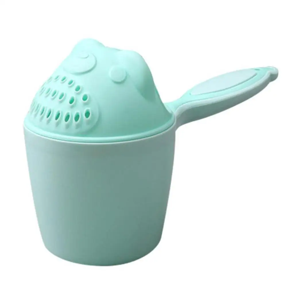 Детский шампунь чашка для новорожденных банное полотенце водопад краску r детский шампунь краску чашка полотенце шапочка для душа - Цвет: Green