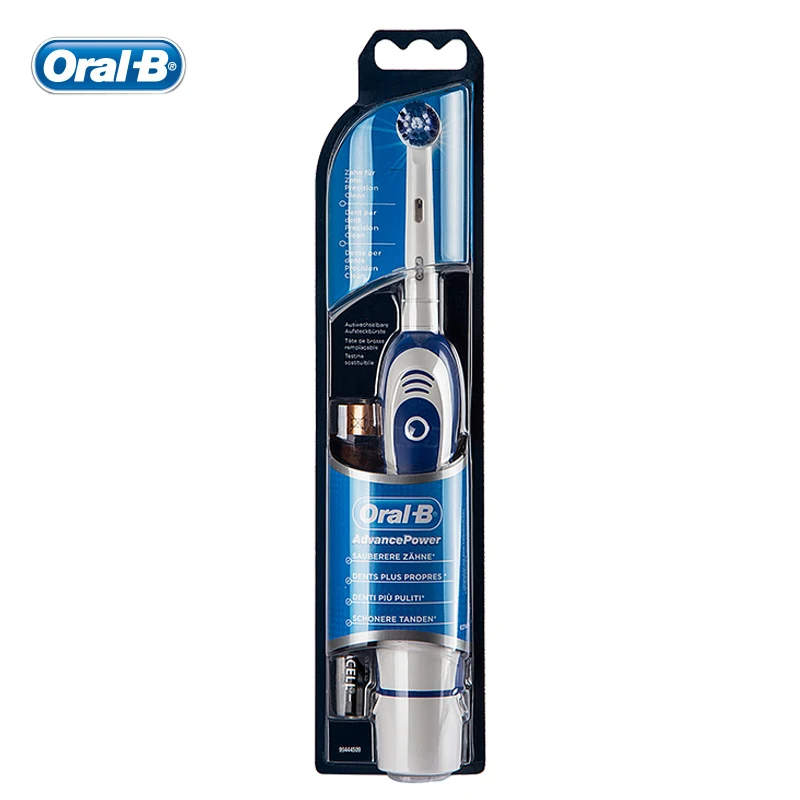 Genuine Oral B Electric Toothbrush with AA Battery Toothbrush 1 Holder With 1 Replaceable Brush Head Oral Hygiene