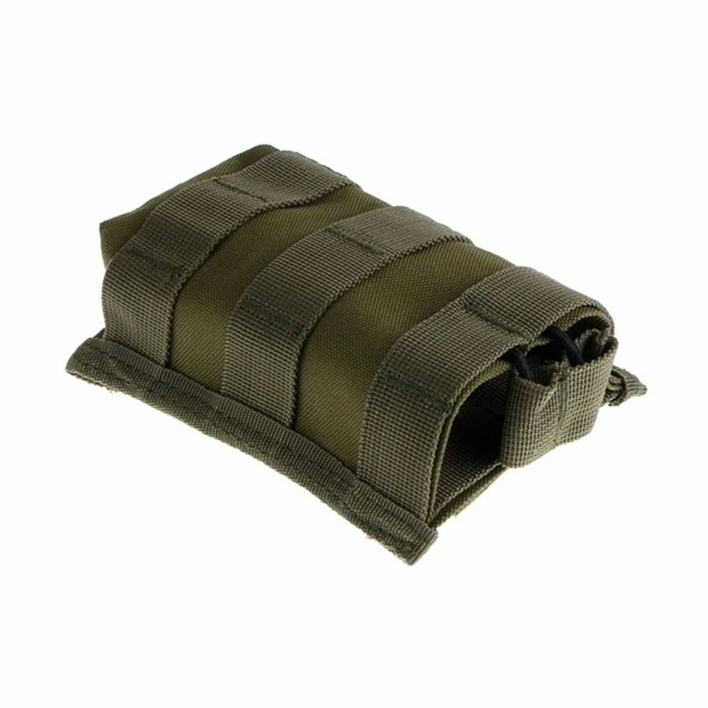 Военный Molle тактический винтовочный патрон Mag подсумок армейский одиночный зажим M4 с открытым верхом Interphone нейлоновая охотничья сумка AR15 Ammo