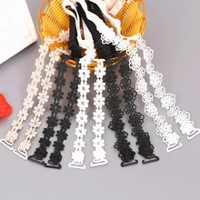 Женское эластичное вязаное крючком цветочный кружевной бюстгальтер на бретельках для свадебной вечеринки