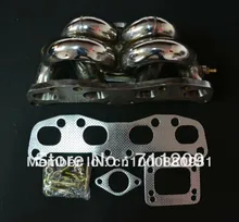 ВЫПУСКНОЙ КОЛЛЕКТОР ДЛЯ NISSAN S13 180SX CA18DET CA18 ВСП НЕРЖАВЕЮЩЕЙ РОГ БАРАНА ВЕРХНЕЕ КРЕПЛЕНИЕ T3 ФЛАНЕЦ TURBO КОЛЛЕКТОР