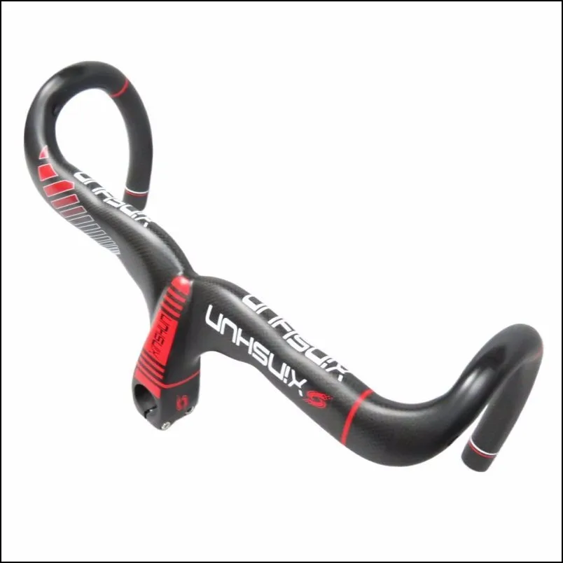 

Full Carbon Fiber Road Bike Handlebar Highway Bicycle Handle Carbon Road Handlebar Bike Parts
