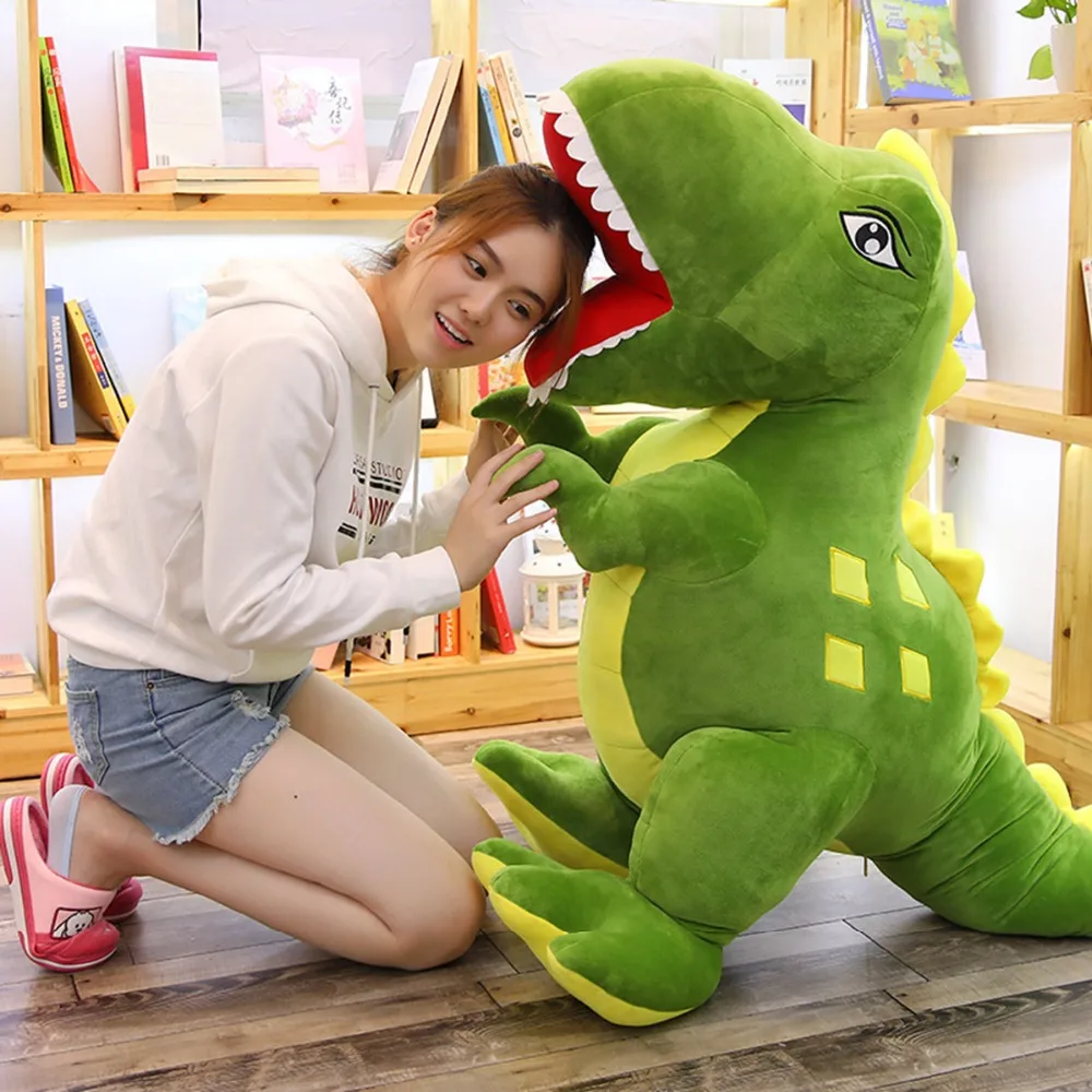 40-100cm Dinosaur Plush Toys Cartoon Tyrannosaurus Cute Stuffed Toy Dolls Gifts