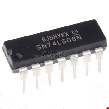 

100 PCS/LOT SN74LS08N 74LS08 HD74LS08P 74LS08 DIP-14