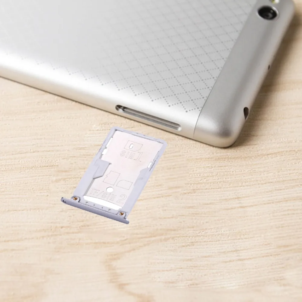 

iPartsBuy New SIM & SIM / TF Card Tray for Xiaomi Redmi 3 & 3s & 3X