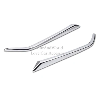 

For 2017 2018 Mazda CX-3 CX3 Front Fog Light Eyebrow Cover Head Lamp Trims ABS Chrome Stickers CX 3 Car-styling Accessories
