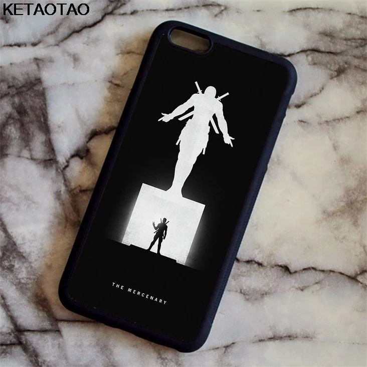 KETAOTAO Дэдпул Железный человек Супермен телефонные чехлы для iPhone 4S 5C 5S 6 6S 7 8 Plus X Samsung