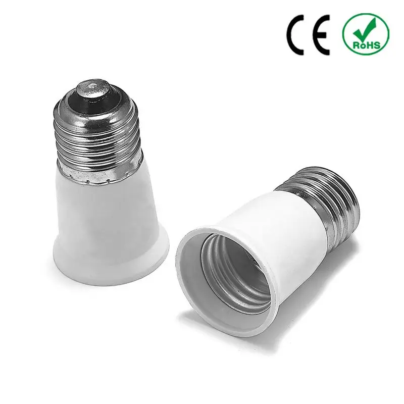 

E27 to E27 Extend Adapter E26 to E26 Lamp Holder Converter Lamp Base Socket Power Adapter LED Light Bulb Extension Plug