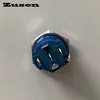 Interruptor de botón de encendido y apagado con símbolo de luz iluminada, de 16mm, (ZS16B-11ZDT/B/12V/A con symbo de luz iluminada ► Foto 3/3