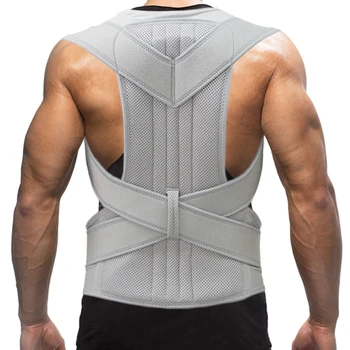 2019 Clavicle Posture Corrector Back Lumbar Support Belt Shoulder Corset Back Orthopedic Brace Scoliosis Posture Corrector Belt