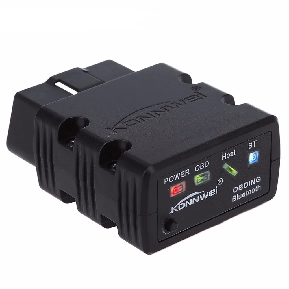 Konnwei KW902 Мини ELM327 Bluetooth KW902 OBD-II Авто Диагностические сканирующие инструменты автомобильный сканирующий инструмент беспроводное соединение