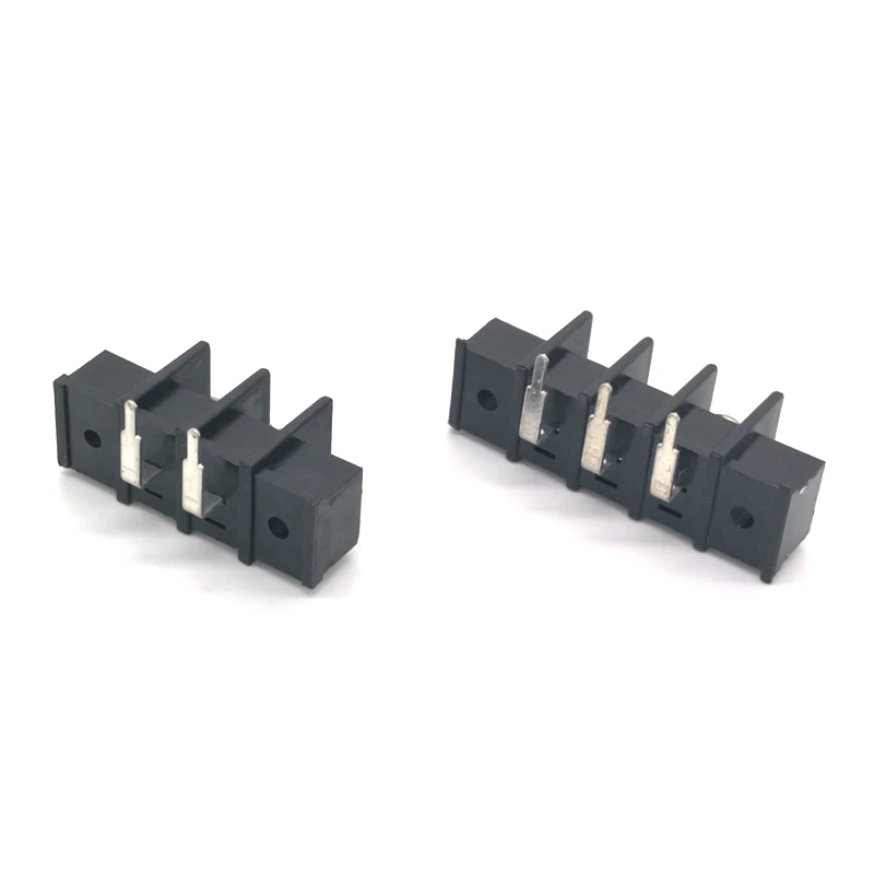5 шт./лот Picth 9 мм Прямоугольный 2P 3P барьер PCB Клеммная колодка провод Кабельный